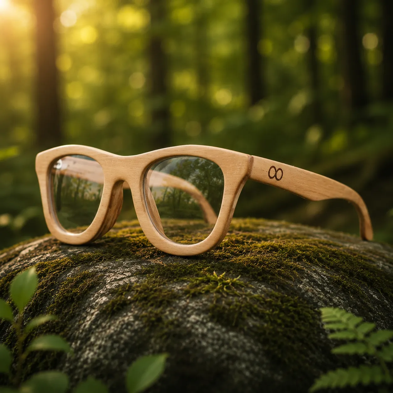 Dhan Shalik Wooden Eyeglasses