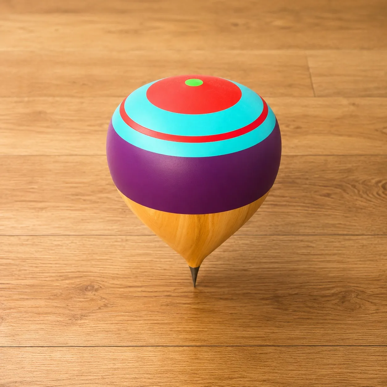 Wooden Spinning Top (Latim)